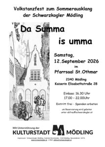 Da Summa is umma - Plakat